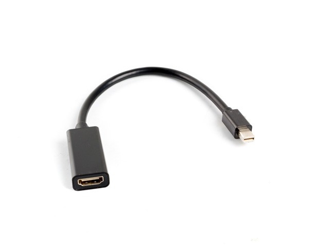 Svart Displayport Mini Till Hdmi Hona Adapter 20Cm