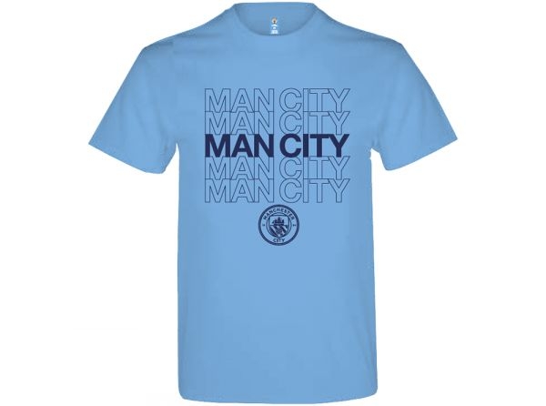 Manchester City FC Logo T-Shirt (Extra Large)