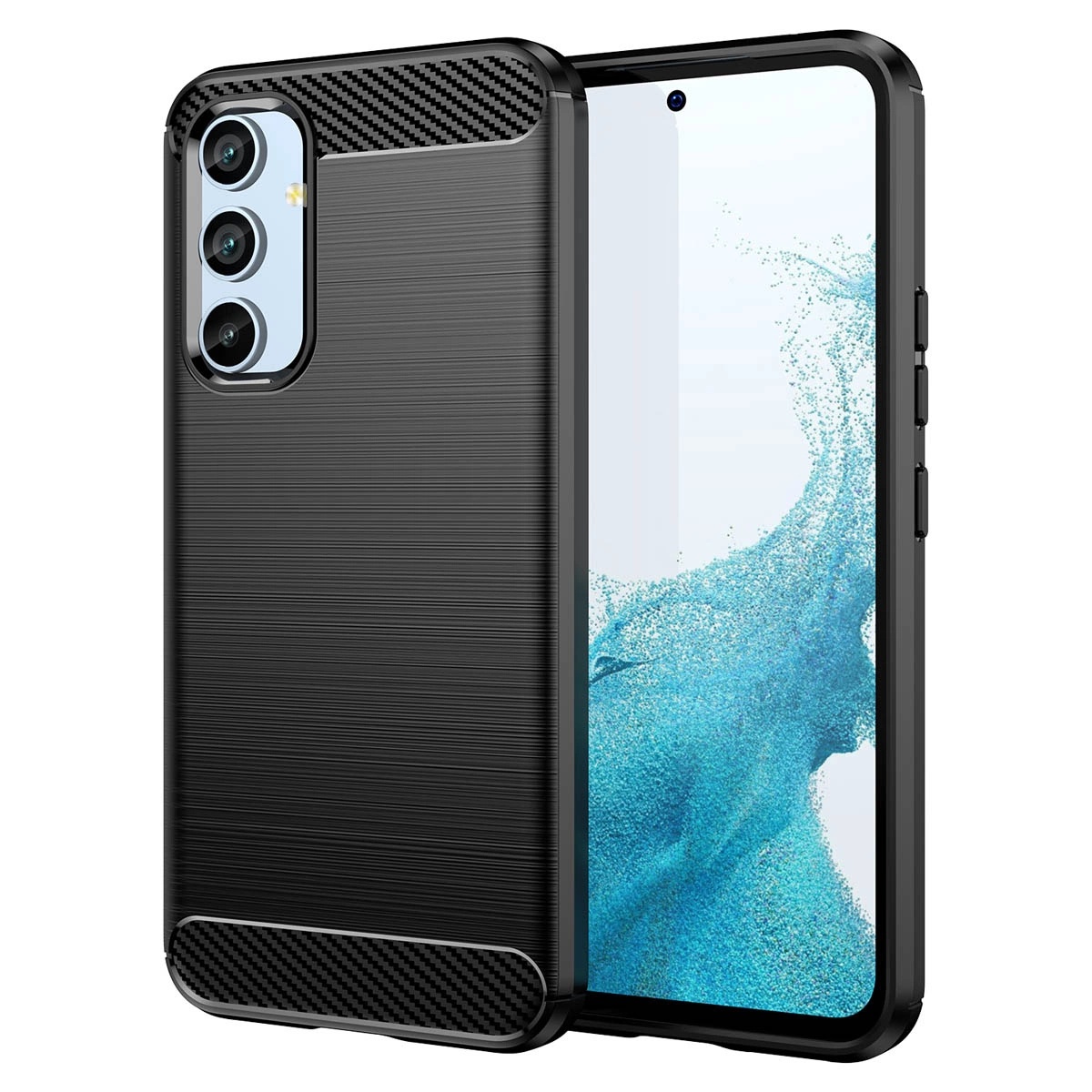 Carbon Case Flexibelt Skal Samsung Galaxy A54