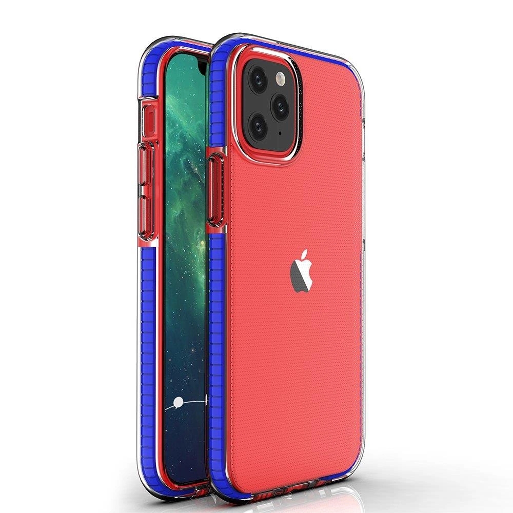 Spring Case Skal med Ram iPhone 13 Pro Max - Transparent