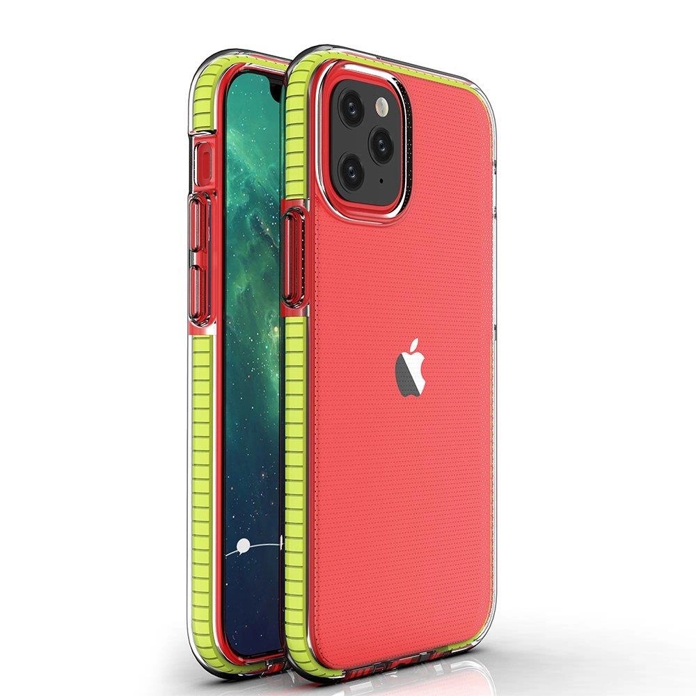 Spring Case Skal med Ram iPhone 13 Pro - Transparent