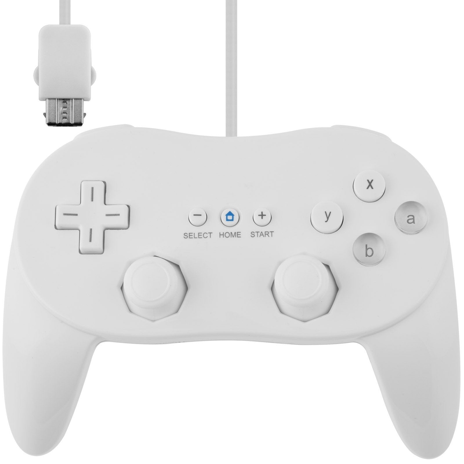 Handkontroll Kompatibel med Nintendo Wii Vit