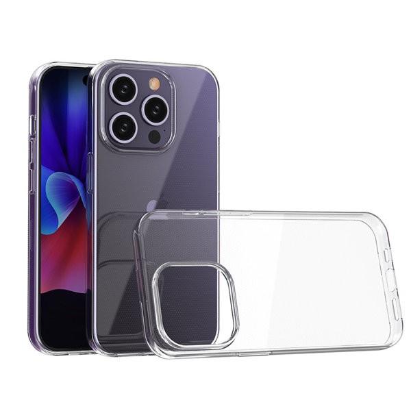 Ultra Clear Flexibelt Skal iPhone 15 Pro
