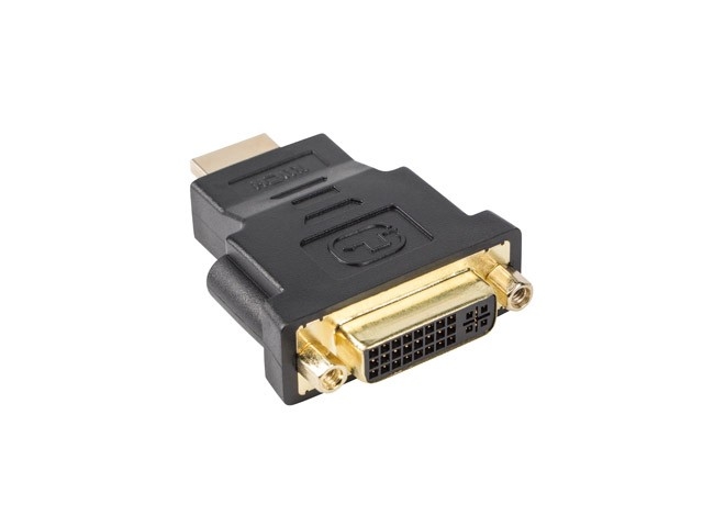HDMI(M)-DVI-D(F)(24+5) ADAPTER SINGLE LINK BLACK LANBERG