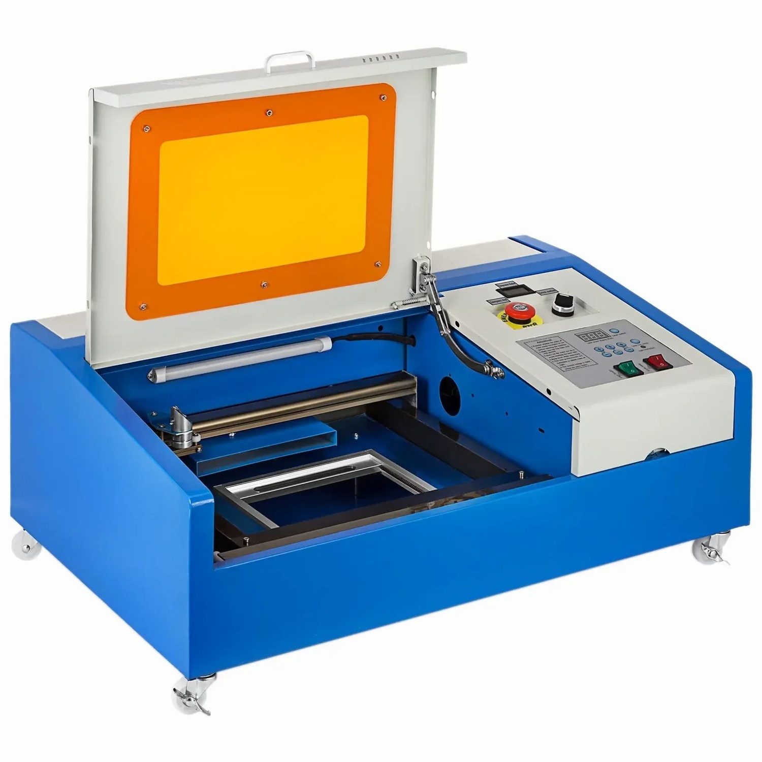 40W högprecisions CO2 lasergraveringsmaskin, bra kompatibilitet, USB-anslutning