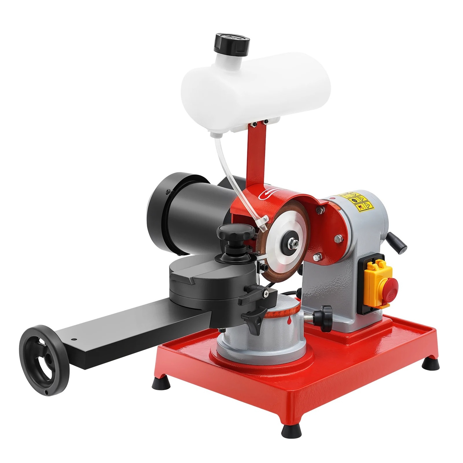 370W 2850 RPM 75-700 mm sågblad vatteninsprutning slipmaskin med 5 tums slipskiva, justerbar vinkel