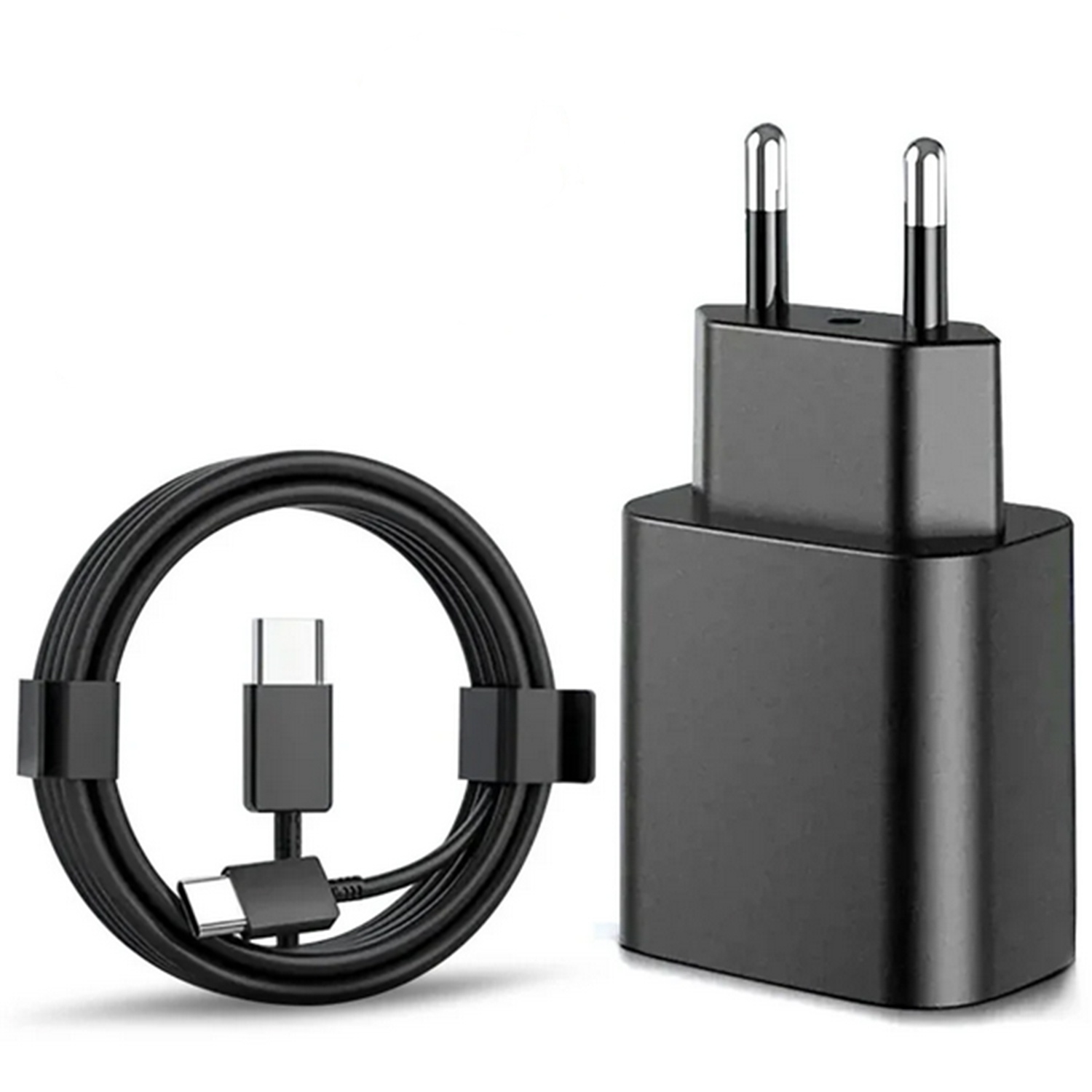 Hurtiglader 45W for Samsung USB-C + 2M USB-C-kabel