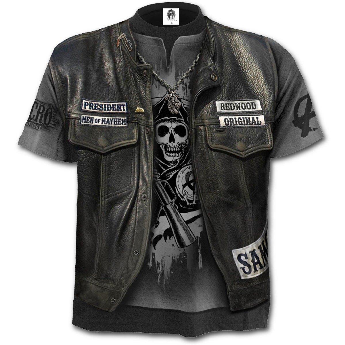 Köp Spiral JAX WRAP Allover Licensed SOA T Shirt Black Köp Billy Eight HATE BALL Mens Hoodie Black X Large