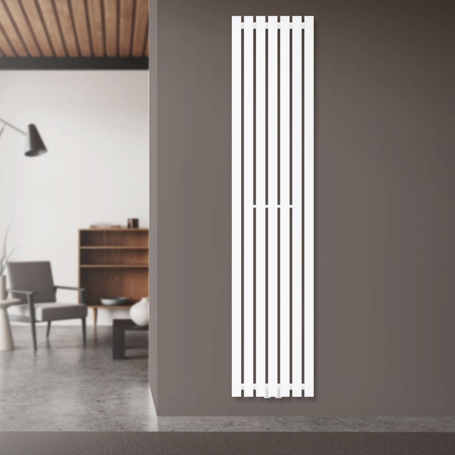 Stella designradiator Panelradiator Radiator 37x180cm