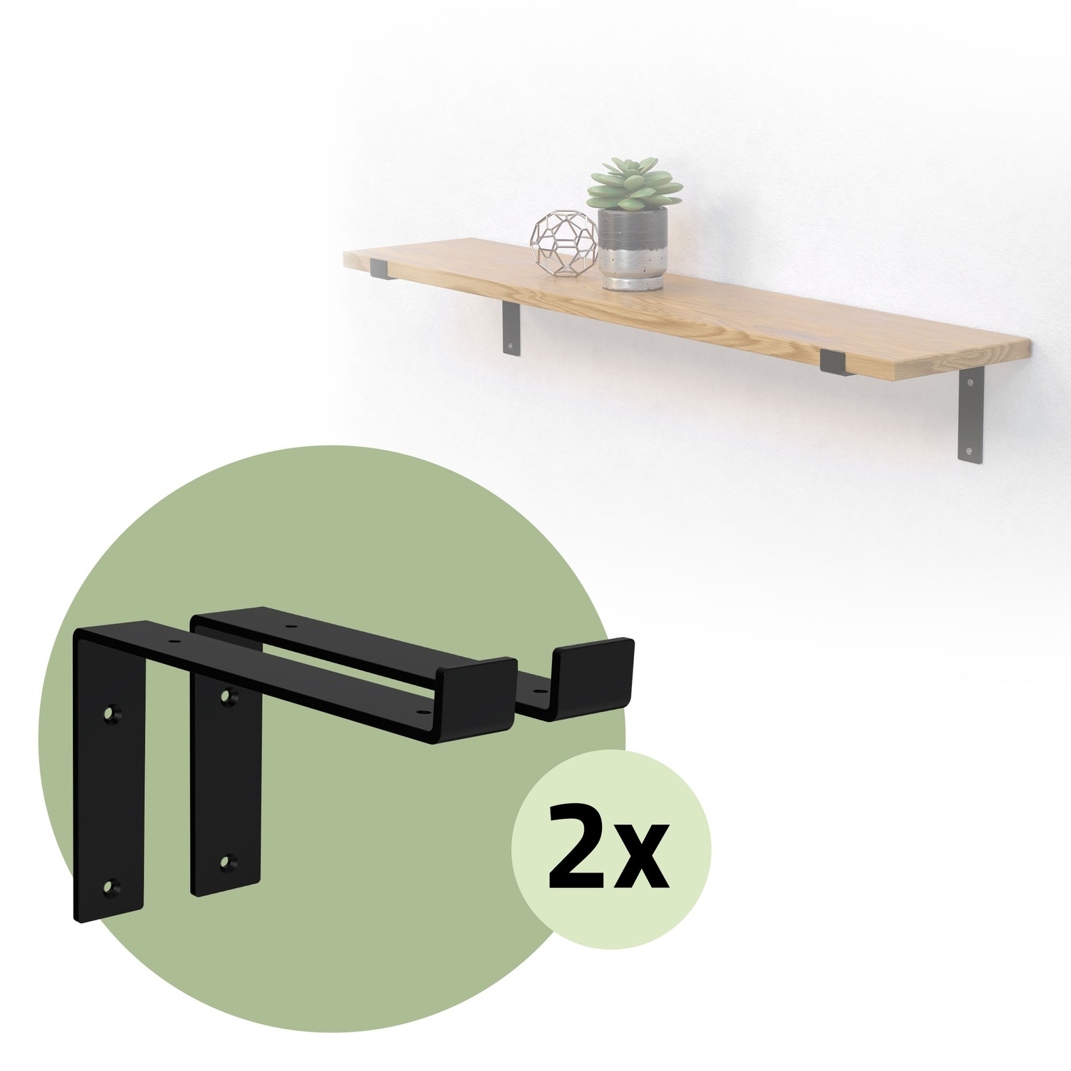 Set med 4 hyllkonsoler Hyllkonsol Hyllkonsol Hyllstöd Hyllkonsol Hyllkonsol Hyllkonsol