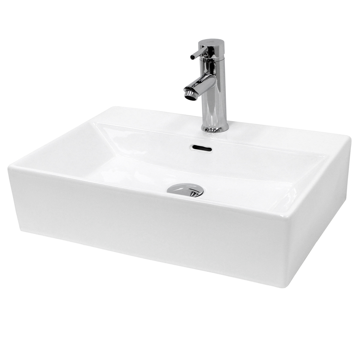 Keramik diskho fåfänga bänkskivan tvättställ bassäng tvättställ 415 x 360 mm