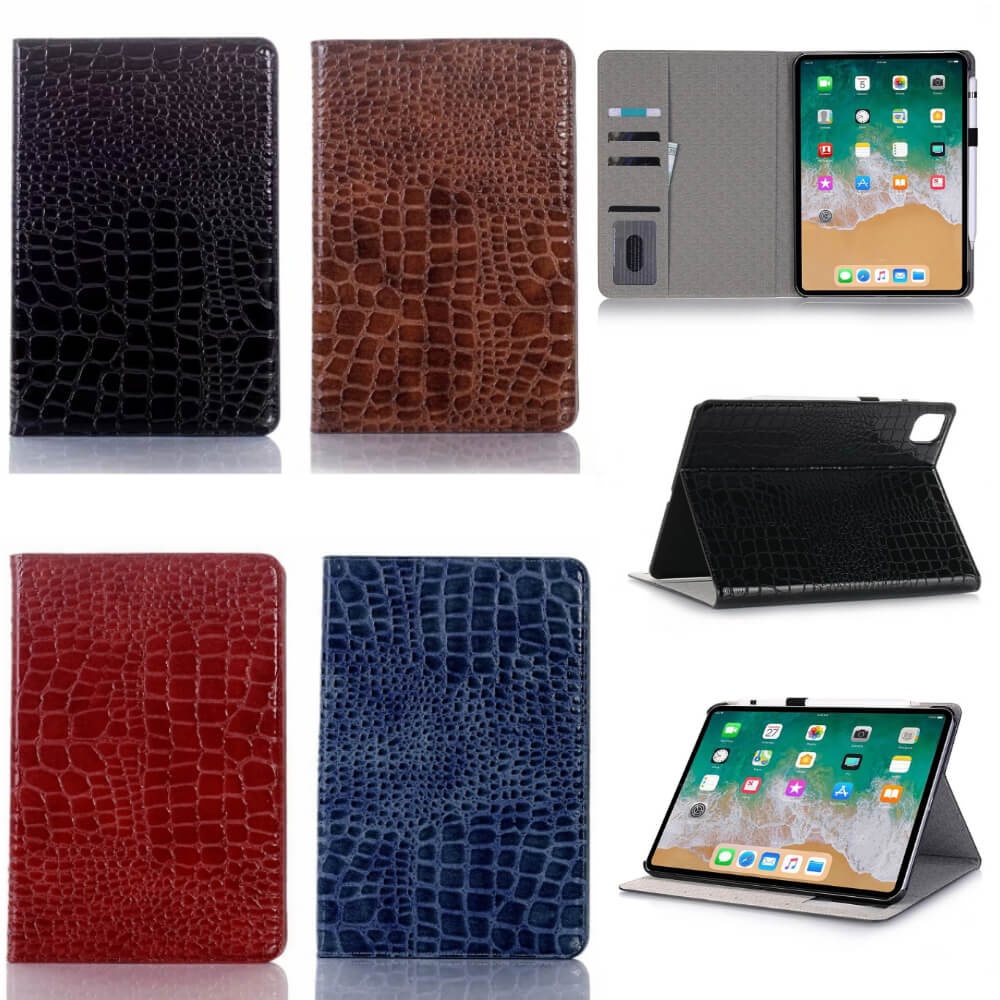 Fodral iPad Air 13" (2025) Krokodilmönster - 4 Färger
