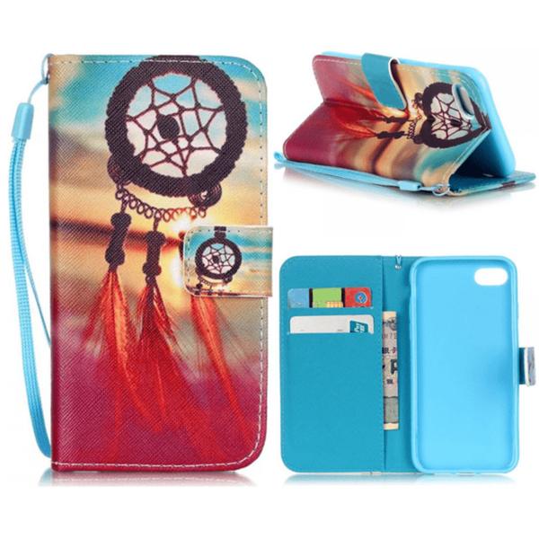 Plånboksfodral iPhone 7 – Drömfångare / Dreamcatcher