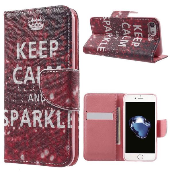 Plånboksfodral Apple iPhone 7 – Sparkle
