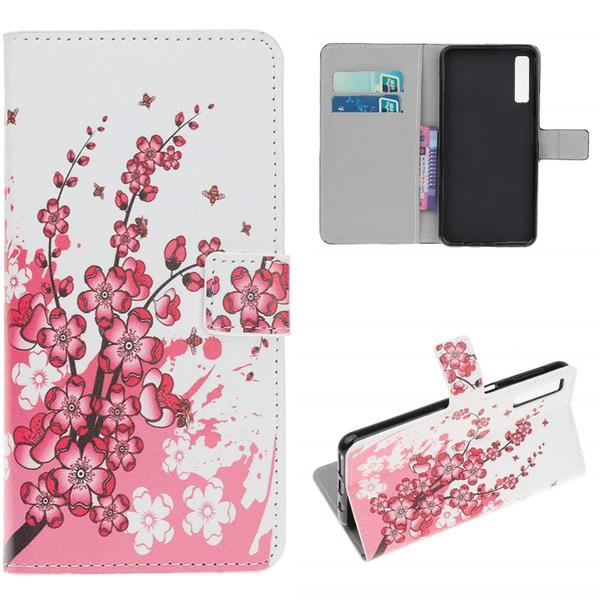 Plånboksfodral Samsung Galaxy A50 - Körsbärsblommor