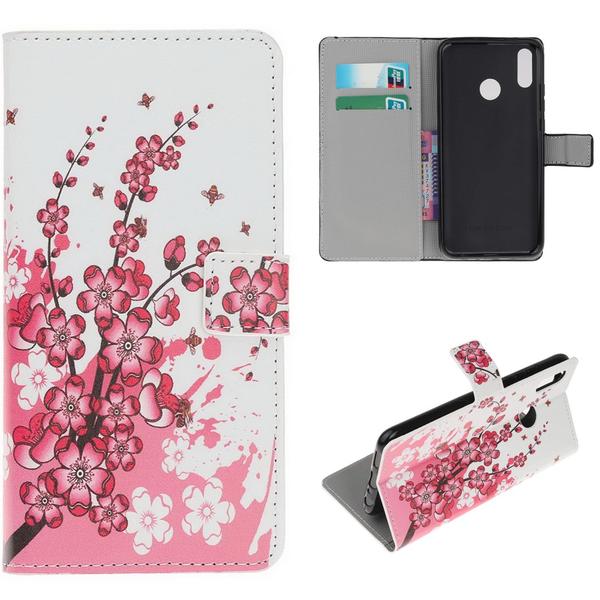 Plånboksfodral Huawei Y6 2019 - Körsbärsblommor