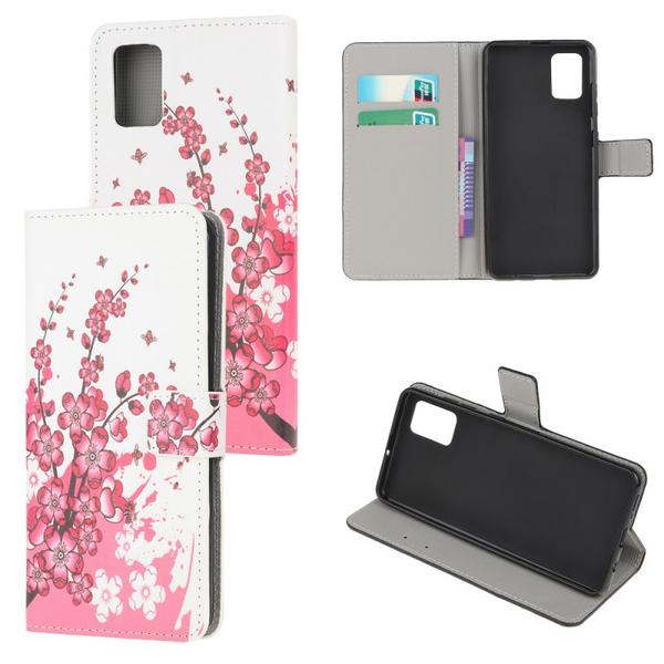 Plånboksfodral Samsung Galaxy A71 - Körsbärsblommor
