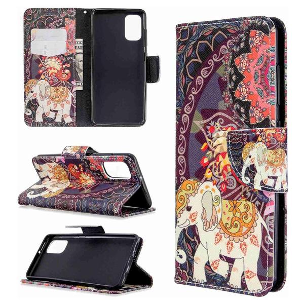 Plånboksfodral Samsung Galaxy A51 – Indiskt / Elefant