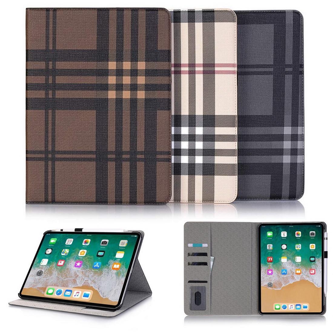 Plånboksfodral iPad Pro 11" (2020) - Rutmönster, 3 Färger