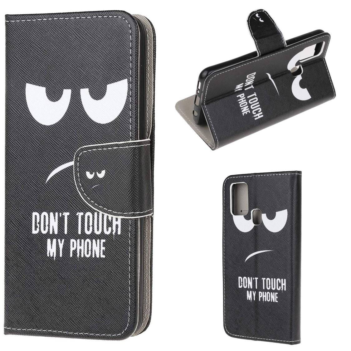 Plånboksfodral Samsung Galaxy A21s – Don’t Touch My Phone