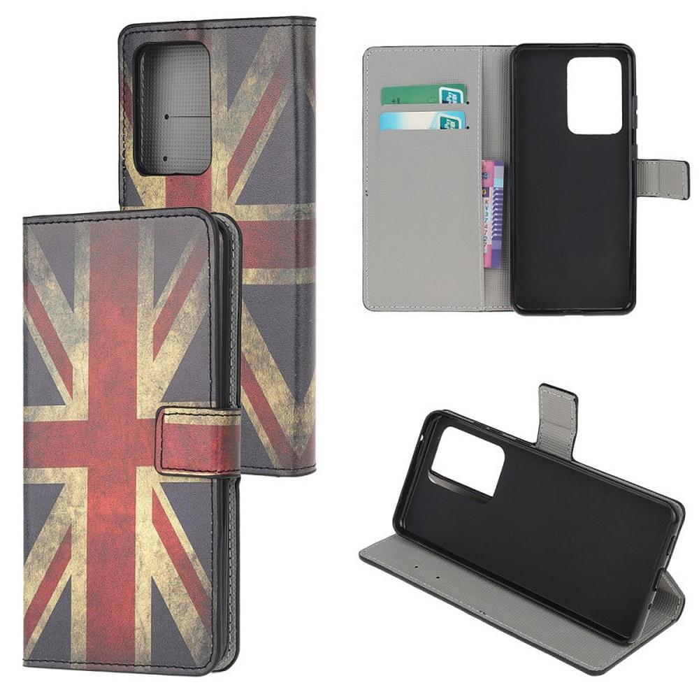 Plånboksfodral Samsung Galaxy S21 Ultra - Flagga UK
