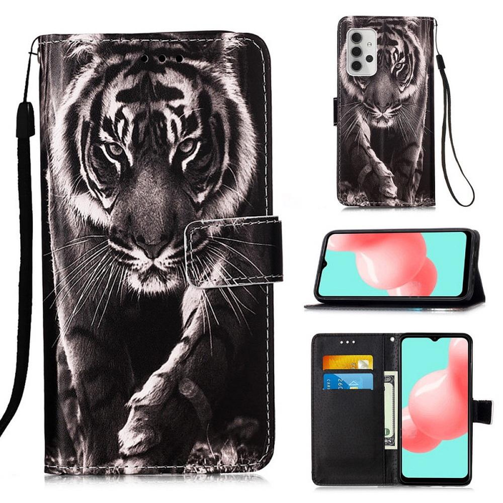 Plånboksfodral Samsung Galaxy A32 - Tiger