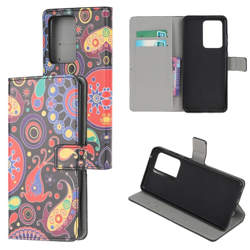 Plånboksfodral Samsung Galaxy A72 - Paisley