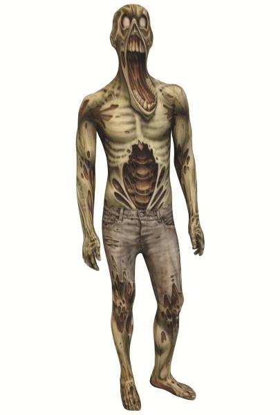 Morphsuit Monster Zombie Maskeraddräkt Halloween