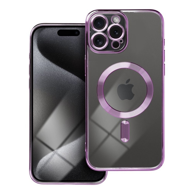 Mobilskal till iPhone 15 Pro Max Magsafe Electro - Lila