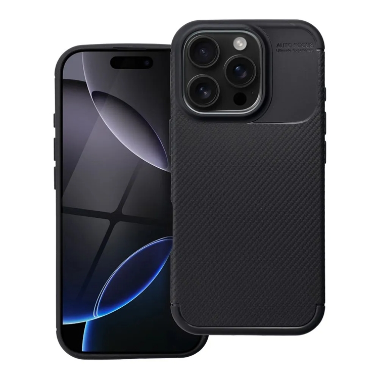 Mobilskal till iPhone 16 Pro Carbon Premium - Svart
