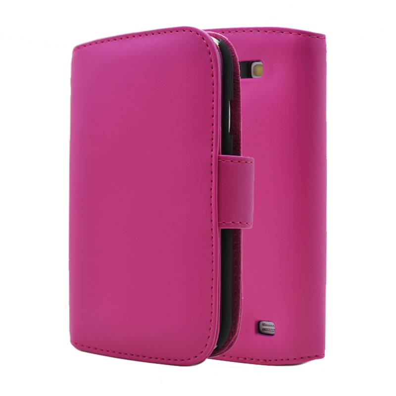 Plånboksfodral till Samsung Galaxy Express i8730 (Magenta)