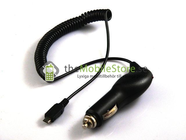 Billaddare till mobiler med microUSB port