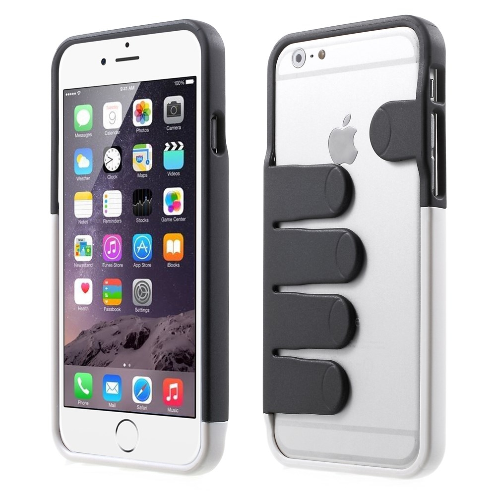 Bumper skal till Apple iPhone 6 / 6S - Svart Fingrar
