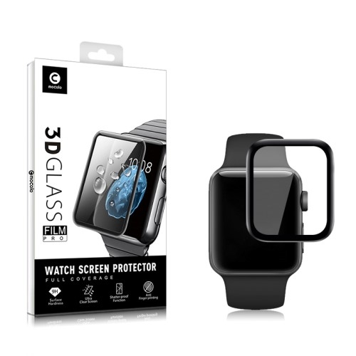 Mocolo 3D Curved Härdat Glas Skärmskydd till Apple Watch 4 - 40mm