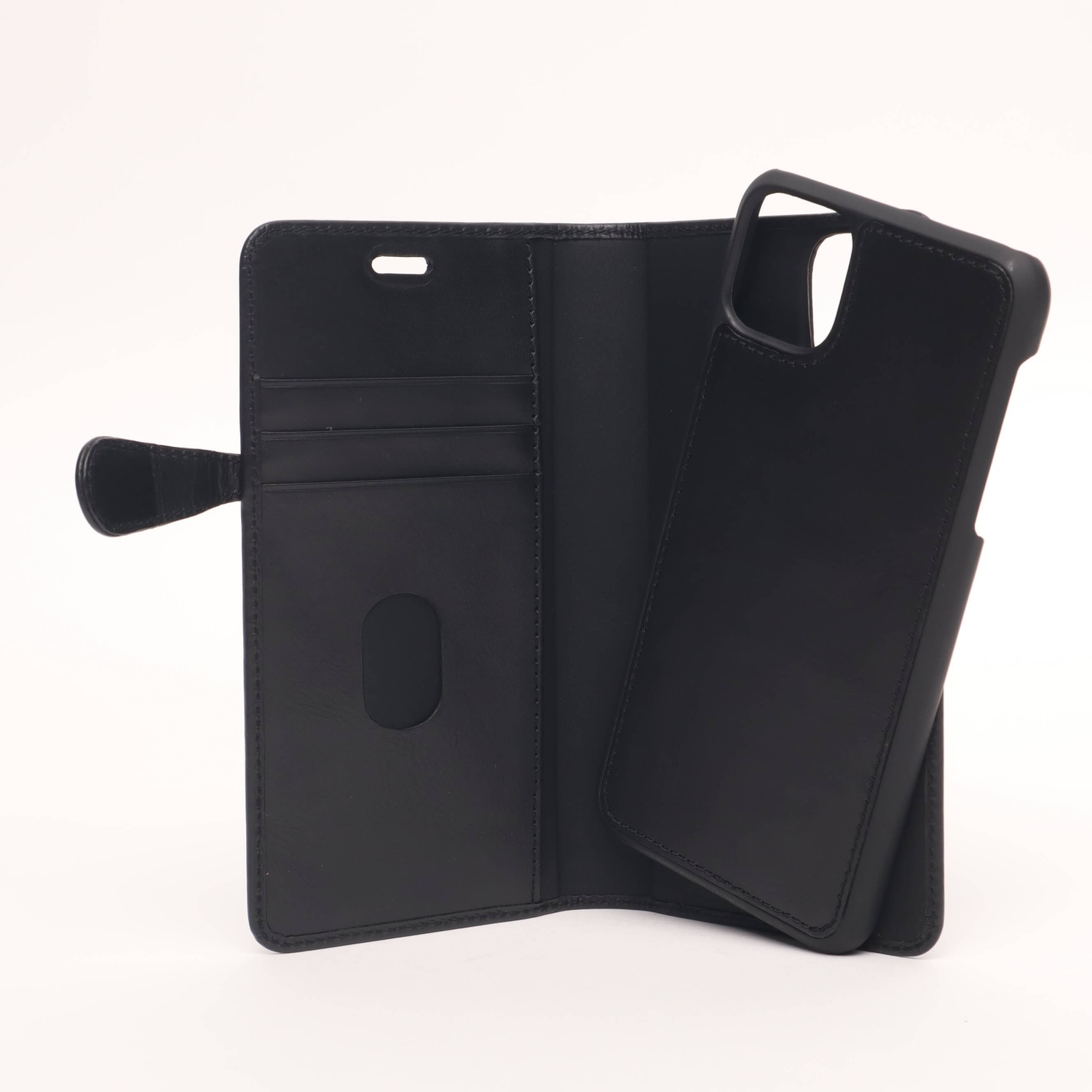BUFFALO äkta läder iPhone 11 Pro Plånboksfodral