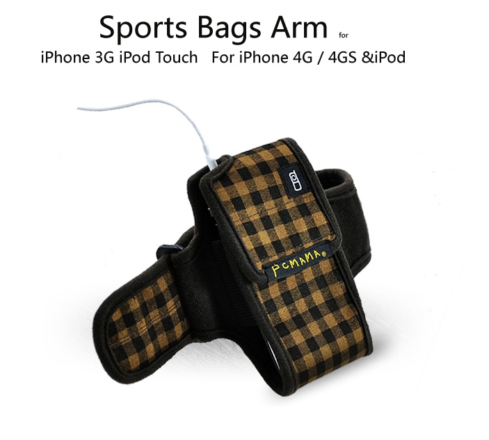 PCMAMA Sportarmband till iPhone 4S/4 / / 3GS / iPOD (CHECK)
