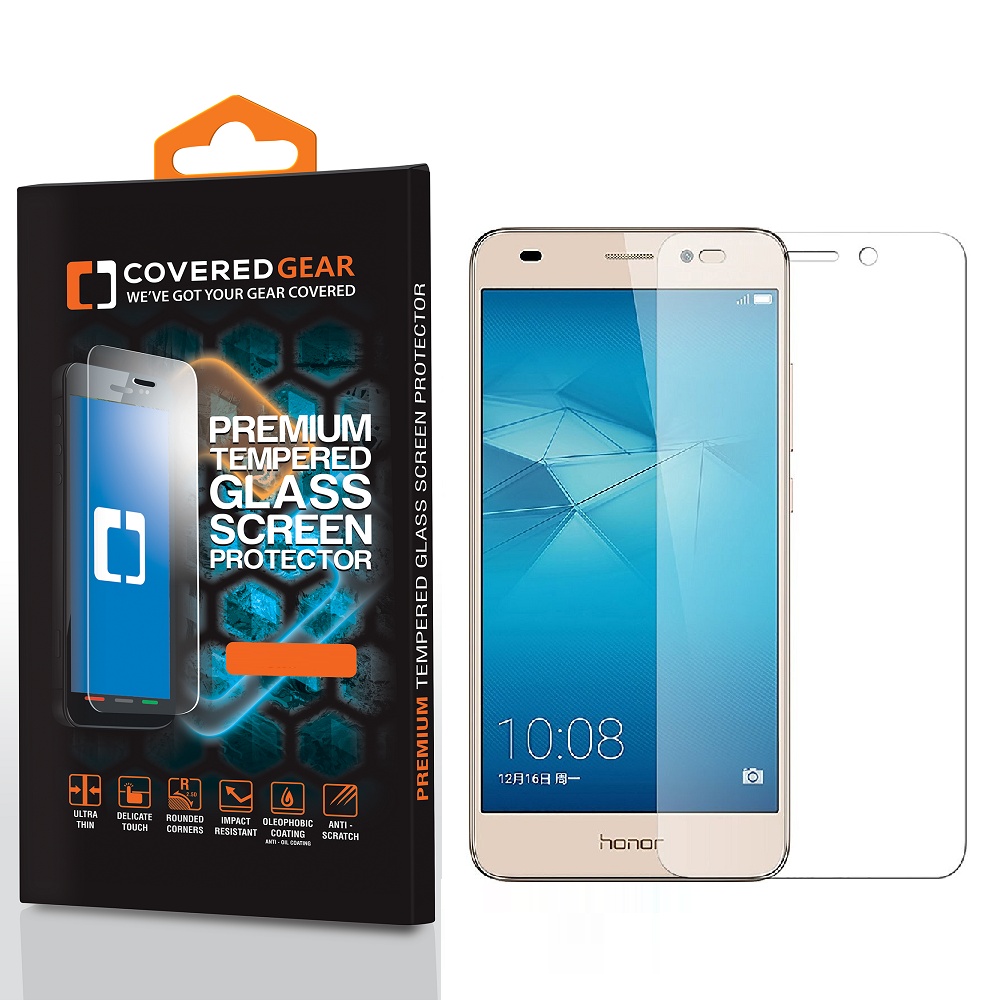 CoveredGear Härdat Glas Skärmskydd till Huawei Honor 7 Lite