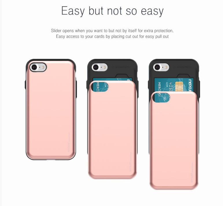 Mercury Sky Slide Skal till Apple iPhone 7 Plus