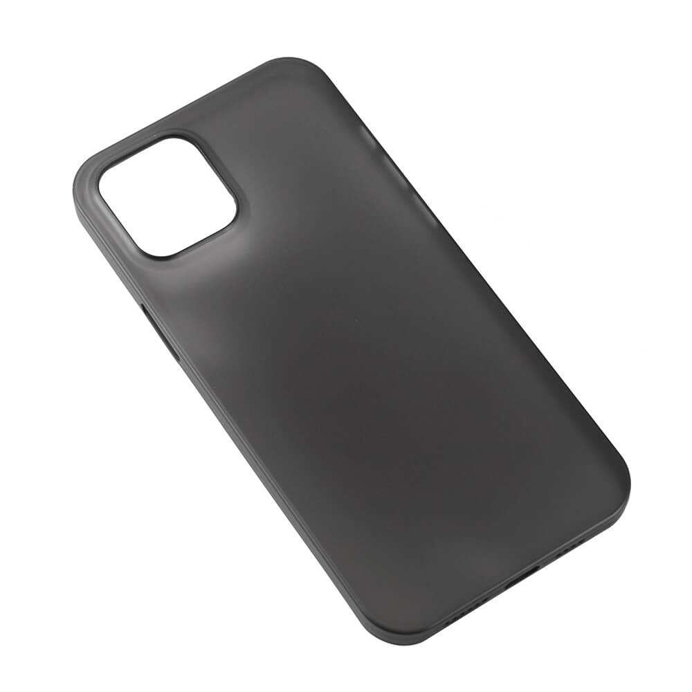 GEAR Mobilskal Ultraslim Svart Semitransparent iPhone 12 Pro Max