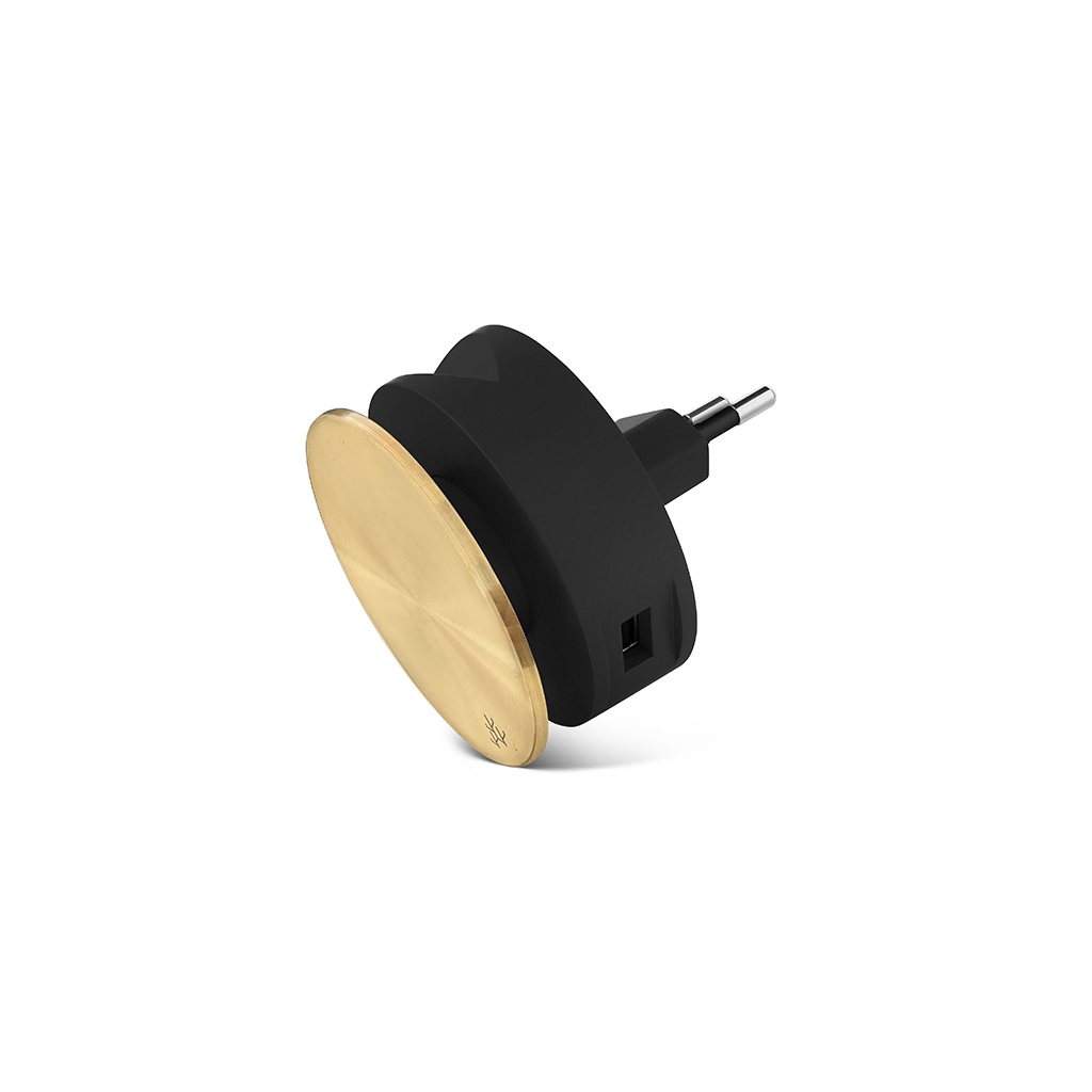 Usbepower AERO MINI Dubbel USB-laddare med stativ för iPhone
