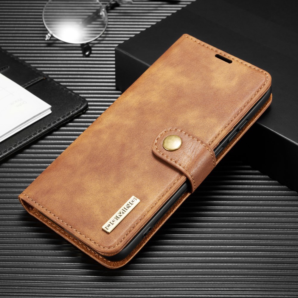 DG.MING Äkta Läder Plånboksfodral Huawei P40 Pro