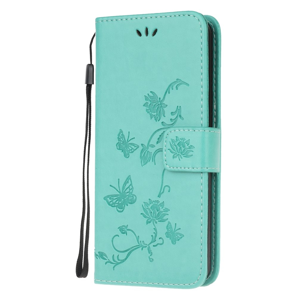 Butterfly Plånboksfodral till Xiaomi Mi 11 - Turkos