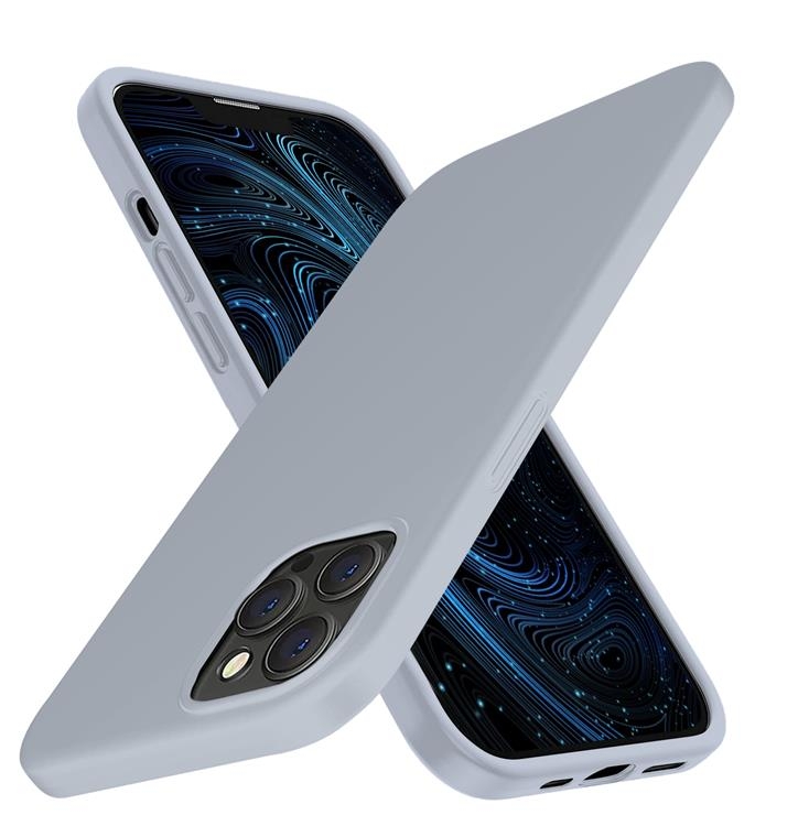 Liquid Silicone Skal iPhone 13 Pro Max - Sky