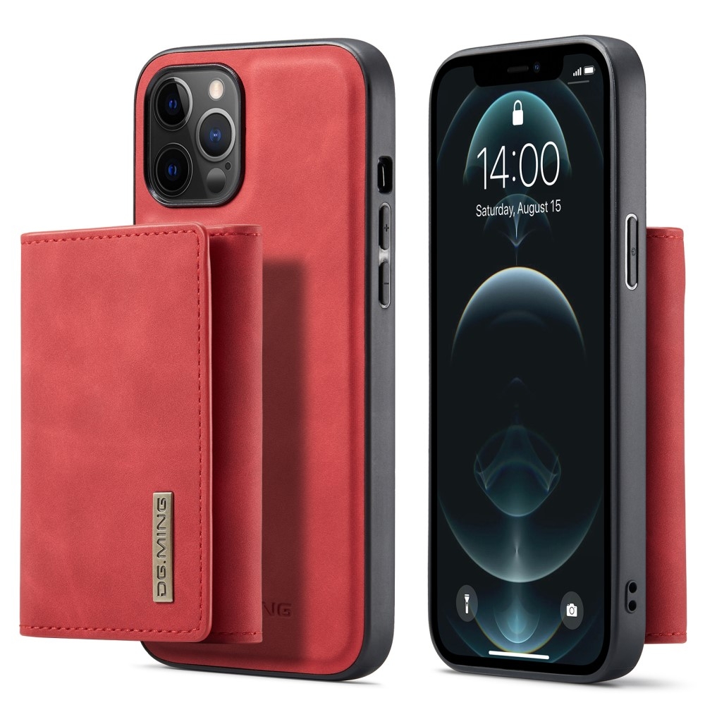 DG.MING iPhone 13 Pro Max Skal samt Wallet med Kickstand