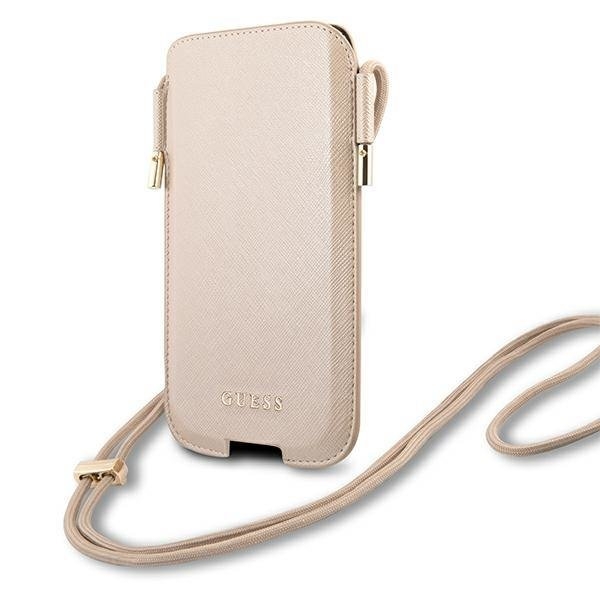 Guess Saffiano Halsbandsfodral 6.1"