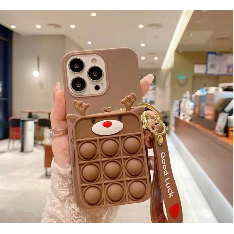 Reindeer Silicone Skal iPhone X / XS