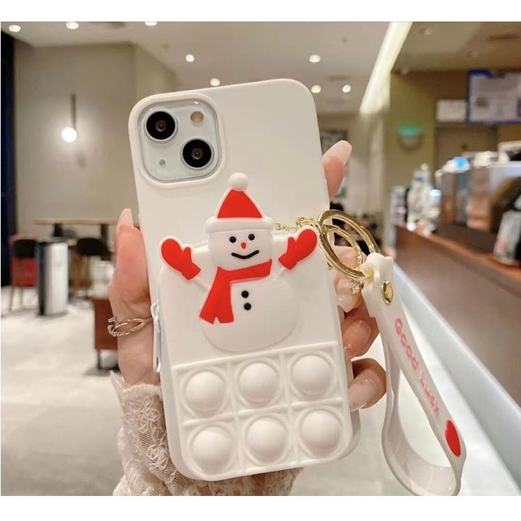 SnowMan Silicone Skal iPhone X / XS