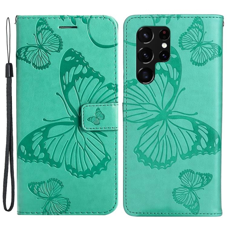 Butterfly Imprinted Fodral Galaxy S22 Plus
