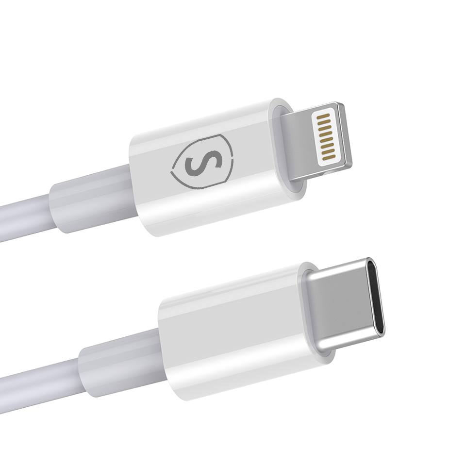 SiGN USB-C till Lightning kabel 20W 0.25m
