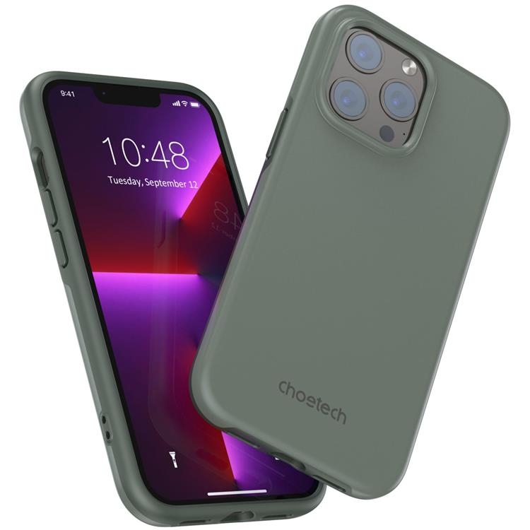Choetech iPhone 13 Pro Skal Magsafe MFM Anti-drop - Grön